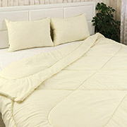 Набір антиалергенний ковдра та подушки Руно 52СЛБ молочний