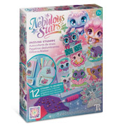 Набор для создание стикеров с алмазной мозаикой Космические питомцы Nebulous Stars 11023