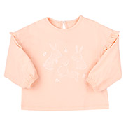 Лонгслів для дівчинки ФТ14 супрем Бембі I00-абрикосовий