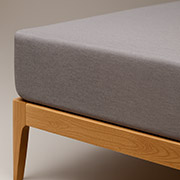 Наматрацник водонепроникний натяжний Аквастоп Protect Grey Ютек з бортом