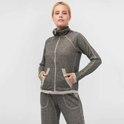 Кофта на блискавці з довгими рукавами Прованс графіт