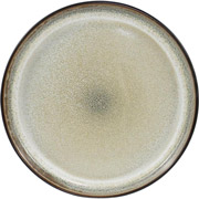 Тарілка десертна 20.3 см Bolzano Ardesto AR2920BM чорно-зелена