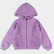 Кофта для дівчинки КФ255 трикотаж-тринітка Бембі Q00-бузковий