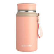 Термос з датчиком температури та ситечком 700 мл Fashion Yiwu HP-14-20P рожевий