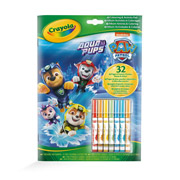 Розмальовка 32 сторінки 7 фломастерів Paw Patrol Crayola 04-6918G