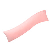 Наволочка для подушки S-form 40х130 см сатин Ideia пудра на блискавці