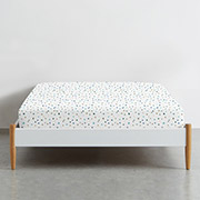 Простирадло на гумці Color Blots Cs1 ранфорс Cosas висота 30 см