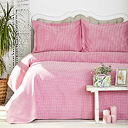 Покривало з наволочками Cally Karaca Home fusya фуксія