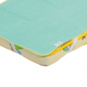Дитячий водонепроникний наматрацник Еко Пупс Поверхня Classic Зелений
