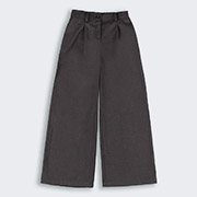 Штани для дівчинки ШР884 костюмна тканина Бембі YX0-графіт