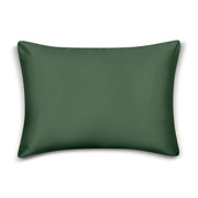Сатинова однотонна наволочка Satin Green Cosas