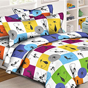 Комплект постільної білизни Selena Кошкін будинок 200317