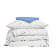 Дитяча постільна білизна в ліжечко LOVE CS5 Cosas білий