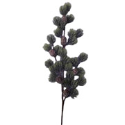 Ветка декоративная 68 см Хвойная с шишками Yes! Fun 975011