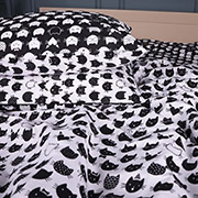 Наволочка 17-0673 Monochrome Meows ranforce-elite MirSon