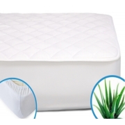 Наматрацник MirSon Стандарт Cotton Aloe vera 262 з гумкою по периметру