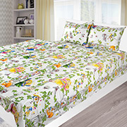 Постільна білизна в дитяче ліжечко S981 сатин Ярослав