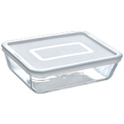 Форма з кришкою прямокутна Cook and Freez 24х19х8 см 2.6 л Pyrex 243P000/7946