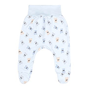 Повзунки для хлопчика ПЗ9 байка Бембі 401-блакитний