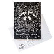 Листівка вітальна ZIZ Єнот 39018