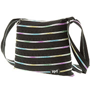 Сумка Zipit Medium Black & Rainbow Teeth ZBD-8 чорний