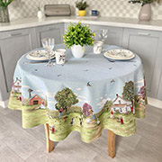 Скатертина гобеленова кругла LiMaSo Round1176