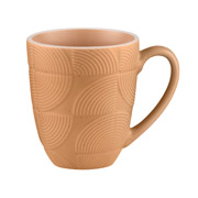 Чашка керамічна 380 мл Dafne Ardesto AR3068B коричнева