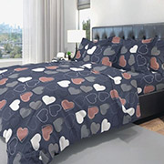 Постільна білизна Палітра сердець 101232 бязь-люкс Selena
