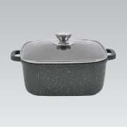 Каструля з кришкою 28 см 8 л Marble Maestro MR2828