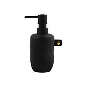 Дозатор для мила Lio Spirella чорний 10.20367