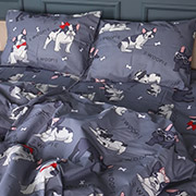 Наволочка 17-0663 Cute Pug бязь MirSon