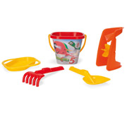 Набір для гри з піском 5 елементів Літаки Disney Wader 77341