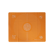 Силиконовый коврик для теста 40х50 см 155 гр Kornel оранжевый BFI40-50B