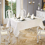 Скатертина Jackline Pano Linen Cream 3382-2