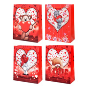 Пакет подарунковий 18х24х8.5 см Love 1124S