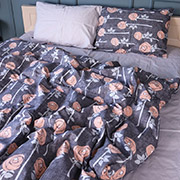 Постельное белье 17-0706 Silver Petals бязь MirSon