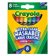 Набір великої воскової крейди 8 кольорів Crayola 52-3282