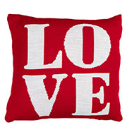 Наволочка в'язана декоративна Love Прованс