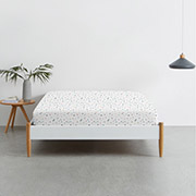 Простирадло на гумці Color Blots ранфорс Cosas висота 25 см