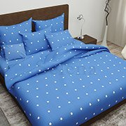 Постільна білизна Ранкові зірки Blue бязь Selena 150566