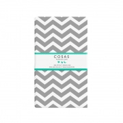 Набор простыней на резинке R&G Zigzag Cosas ранфорс