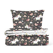 Постільна білизна в дитяче ліжечко Unicorn ранфорс Cosas без простирадла