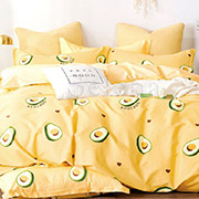 Постільна білизна Авокадо жовте ранфорс Selena 200499