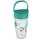 LOVI Моя кружка з трубочкою JUNIOR 350 мл Lovely Boy бірюзовий