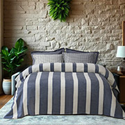 Плед двосторонній Infinity Stripe Lotus Home сірий