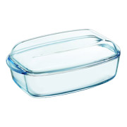 Каструля з кришкою прямокутна 4.4 л 2.3 л Pyrex 466A000/8443