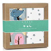 Набір пелюшок R&G Moon Wolf бязь Cosas 2 шт