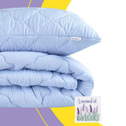 Набір Лаванда полуторний Ideia 8-33233 (ковдра, подушка, саше)