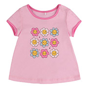 Футболка для дівчинки ФТ33 супрем Бембі 900-світло-рожевий