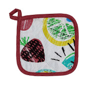 Прихватка кухонная Red cherries Прованс